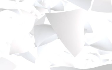 Uçan kağıtlar beyaz arka planda izole edilmiş. Soyut para havada uçuşuyor. 3d illüstrasyon