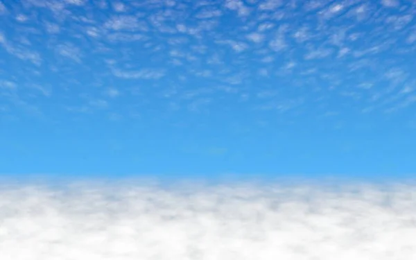 Blue Sky Background White Clouds Cumulus White Clouds Clear Blue — Stock Photo, Image