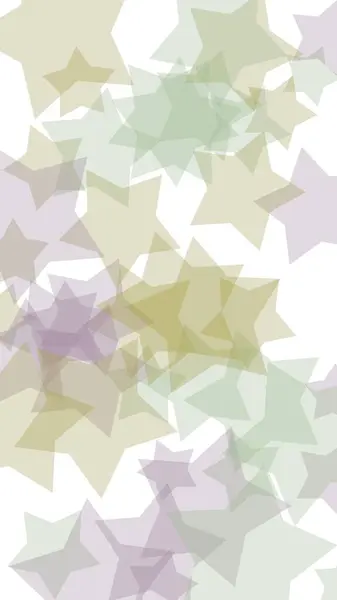 Estrelas Translúcidas Multicoloridas Sobre Fundo Branco Orientação Vertical Imagem Ilustração — Fotografia de Stock
