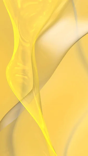 Fundo Ouro Abstrato Belo Cenário Com Ondas Amarelas Orientação Vertical — Fotografia de Stock