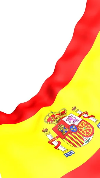 Bandera España Símbolo Estatal Oficial Del Reino España Concepto Web —  Fotos de Stock