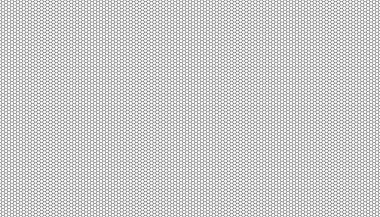 Beyaz arka planda siyah bal peteği. Kusursuz bir doku. İzometrik geometri. 3B illüstrasyon