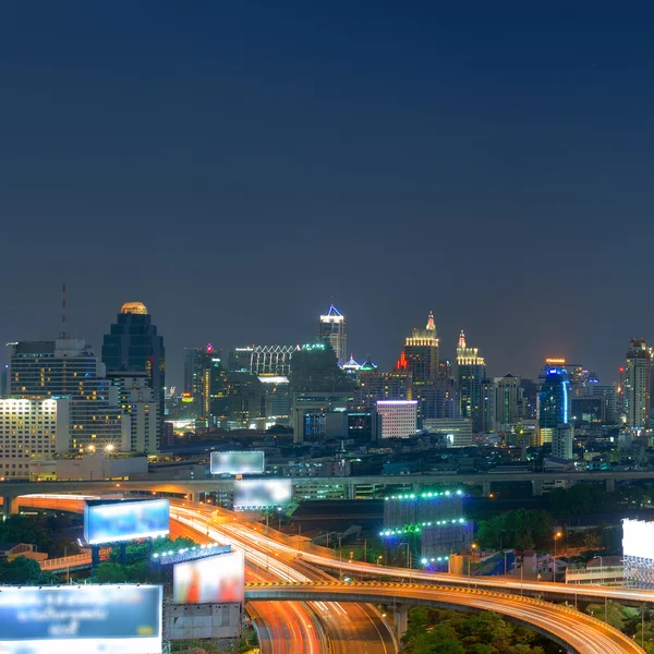 Bangkok förhöjda motortrafikled — Stockfoto