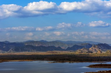 Manzara güzel göl, Lampang
