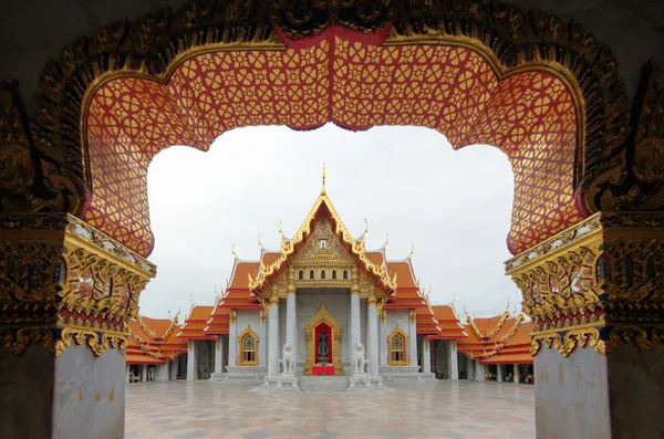 Templo de Mármore em Bangkok — Fotografia de Stock