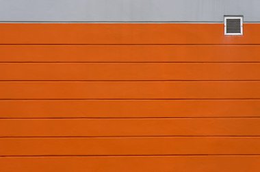 Turuncu ve gri beton duvar