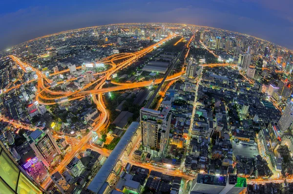 Bangkok ekspres yol ve otoyol — Stok fotoğraf