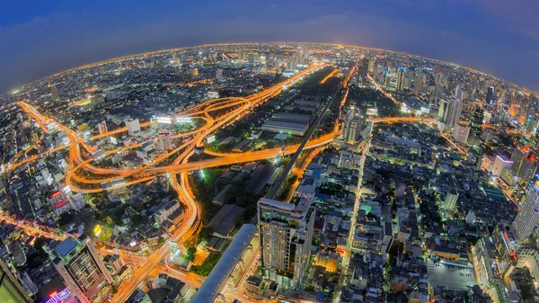 Dálnice a rychlostní silnice Bangkok — Stock fotografie