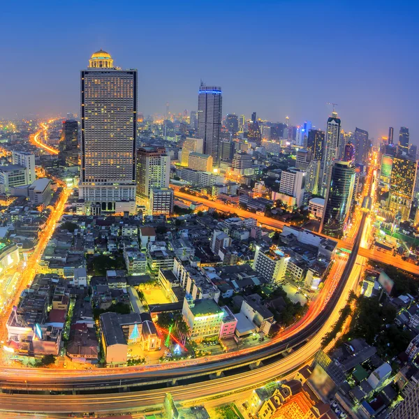 Bangkok's business district — Stock Photo, Image
