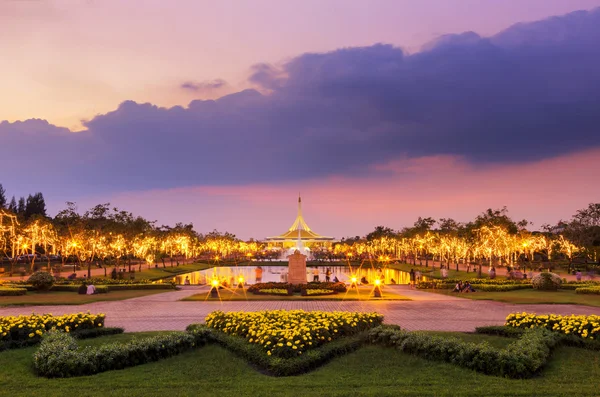 Jardim real rama ix — Fotografia de Stock