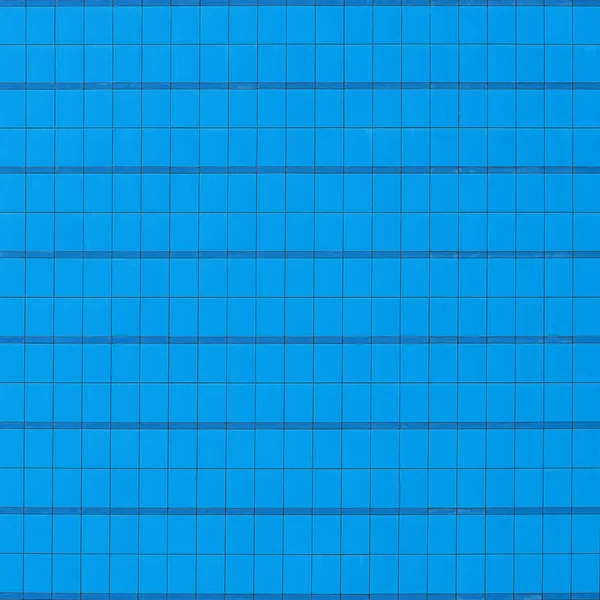 Modré skleněné stěny. — Stock fotografie