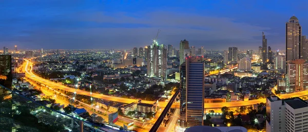 Panoramautsikt över bangkok — Stockfoto