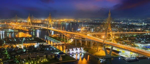 Industrial Ring Road Bridge — Stock Photo, Image