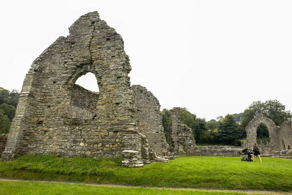 Cardigan Pembrokeshire Gales Reino Unido Septiembre 2020 Las Ruinas Abadía — Foto de Stock