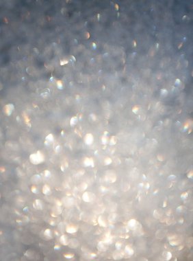 Ufuk arka plan buzlu mavi kış ışık