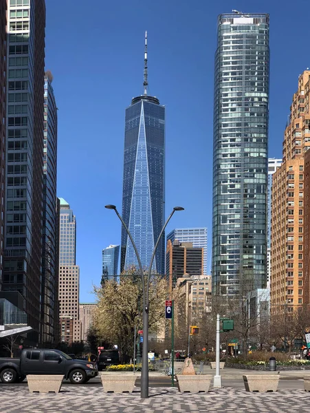 Nueva York City Estados Unidos Abril 2021 Torre Del World — Foto de Stock