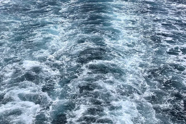 Φόντο Αφρίζοντα Κύματα Ωκεανού — Φωτογραφία Αρχείου