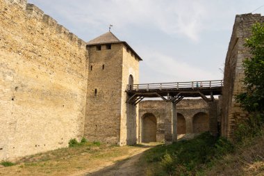Ukrayna 'da Khotyn' in taş bir kalesi