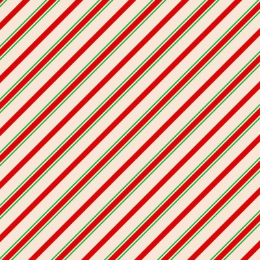 Christmas background. Striped candy cane Christmas seamless pattern. Holiday present wrapping paper, wallpaper.