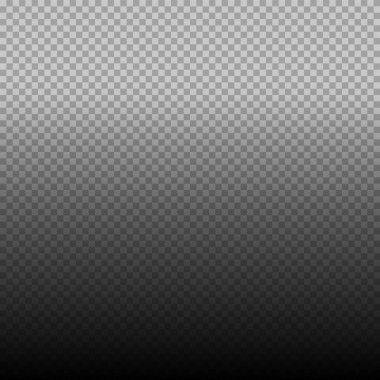 Yumuşak koyu gölgenin değişim etkisi şeffaf arkaplanda kayboluyor. Web tasarımı, afişler, sunumlar, posterler ve modern grafik düzeni için soyut gölge örtüsü.