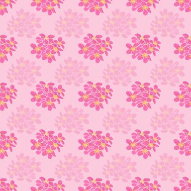 Pembe tesisat resimli kusursuz desen tasarımı