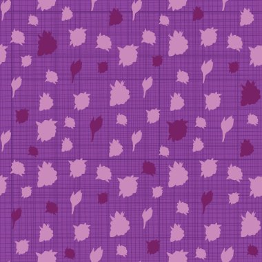 Güller siluetleri vektör tekrar desen tasarımı