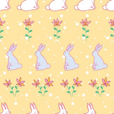 Paskalya tatili kusursuz desen tasarımı