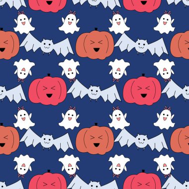 Tatlı Cadılar Bayramı tatili kusursuz desen