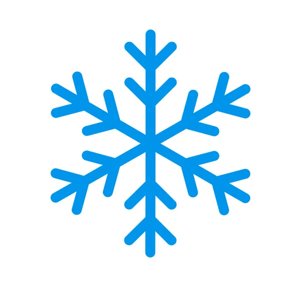 Икона Снежинки Символ Снежинок Значок Снега Векторный Иллюстратор — стоковое фото