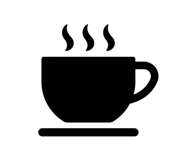 Кавовий Значок Набір Іконок Чашок Кави Векторні Ілюстрації — стоковий вектор