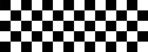 Шахматный Флаг Флаг Гонки Гонка Векторная Иллюстрация — стоковый вектор