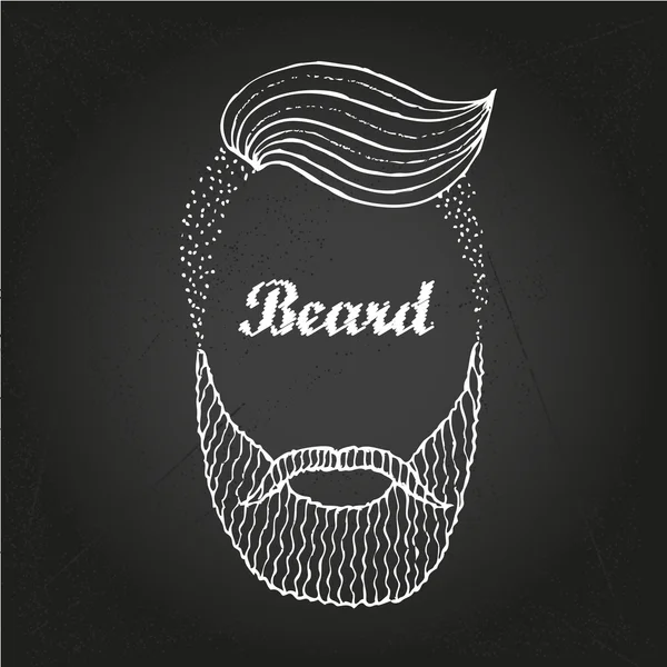 Men with Beard  6 — Stock Vector