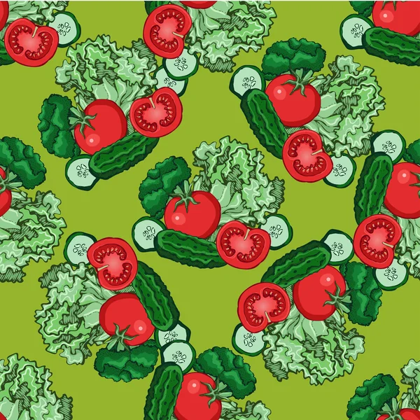 Aliments sains verts 7 — Image vectorielle