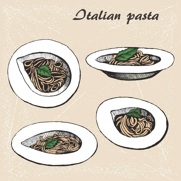 Itallian pasta 1 — Stock vektor