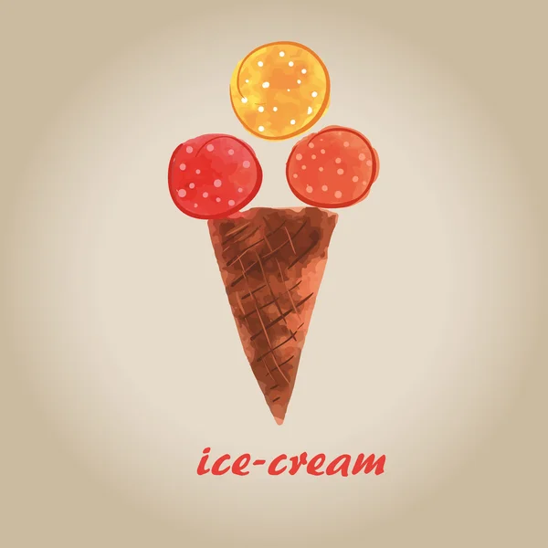 Helado 5 — Vector de stock