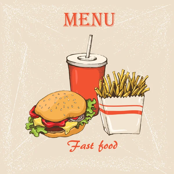 Fast Food 11 — Stockvektor