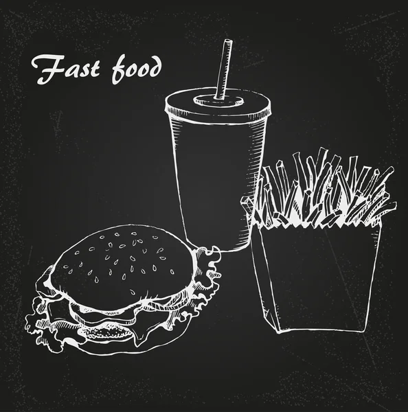 Fast Food 6 — Stockvektor