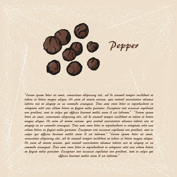 Пеппер — стоковый вектор