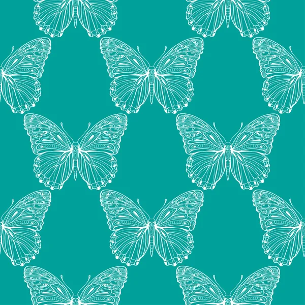 Butterfly pattern7 — Stock Vector