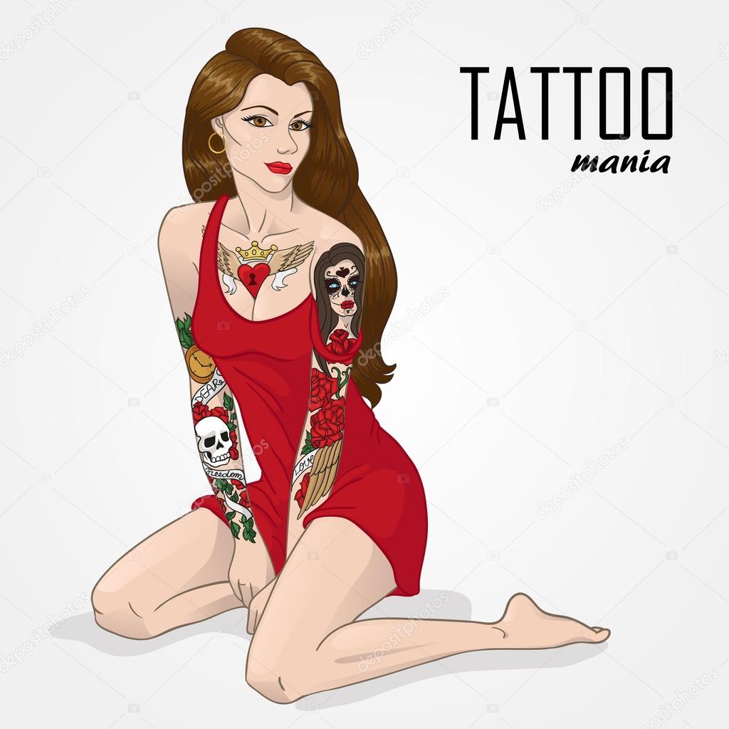 Tattoo girl 1