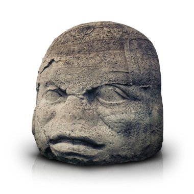 Olmec devasa kafa
