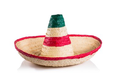 Mexican hat or sombrero clipart
