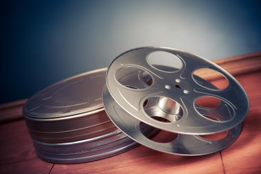 film yapımı sahne dramatik aydınlatma, film reel