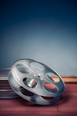 film yapımı sahne dramatik aydınlatma, film reel