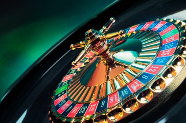 Roulette wheel background clipart
