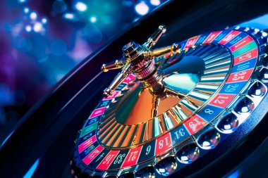 Roulette wheel background