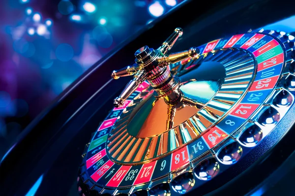 Roulette hjulet bakgrund — Stockfoto