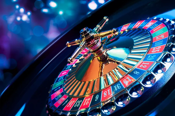 Roulette ruota di sfondo — Foto Stock