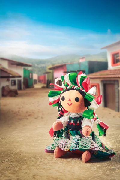 Mexicano boneca pano — Fotografia de Stock