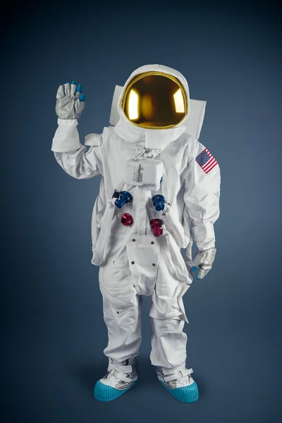 Astronaut sagt hallo — Stockfoto